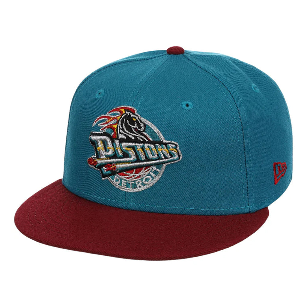 Lids Hat Drop Fanatics Fest Merch Detroit Pistons Hardwood Classics New Era Snapback Hat Gifts - Merchluma