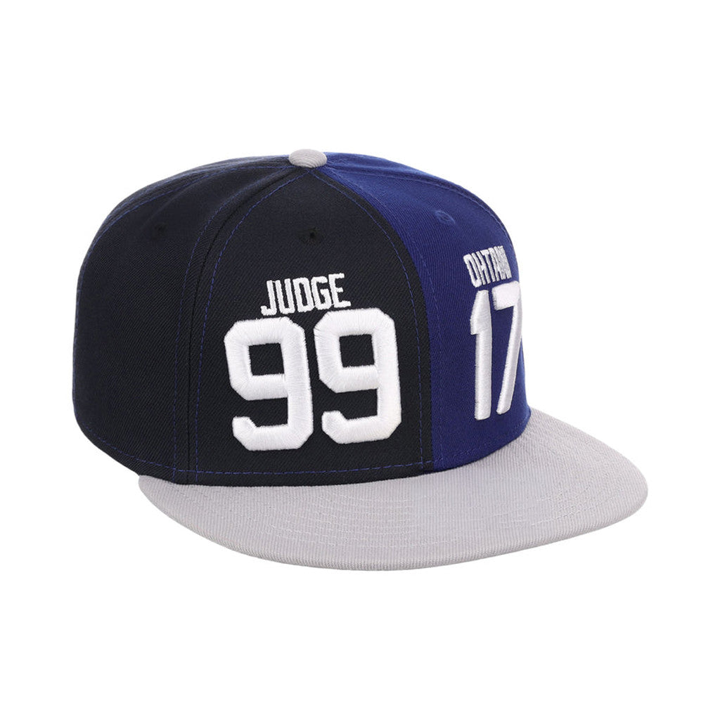 Lids Hat Drop Fanatics Fest Merch Judge 99 Vs Ohtani 17 Split Snapback Hat Baseball Fan Gifts - Merchluma