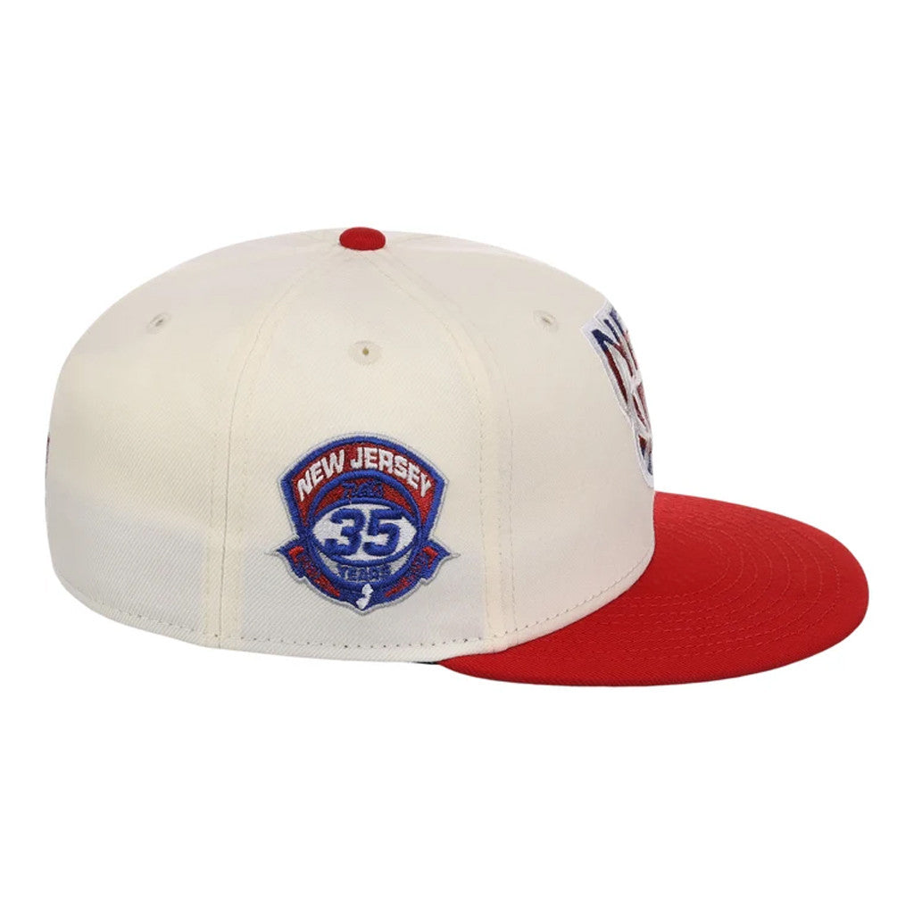 Lids Hat Drop Fanatics Fest Merch New Jersey Nets Hardwood Classics New Era Snapback Hat Gifts - Merchluma