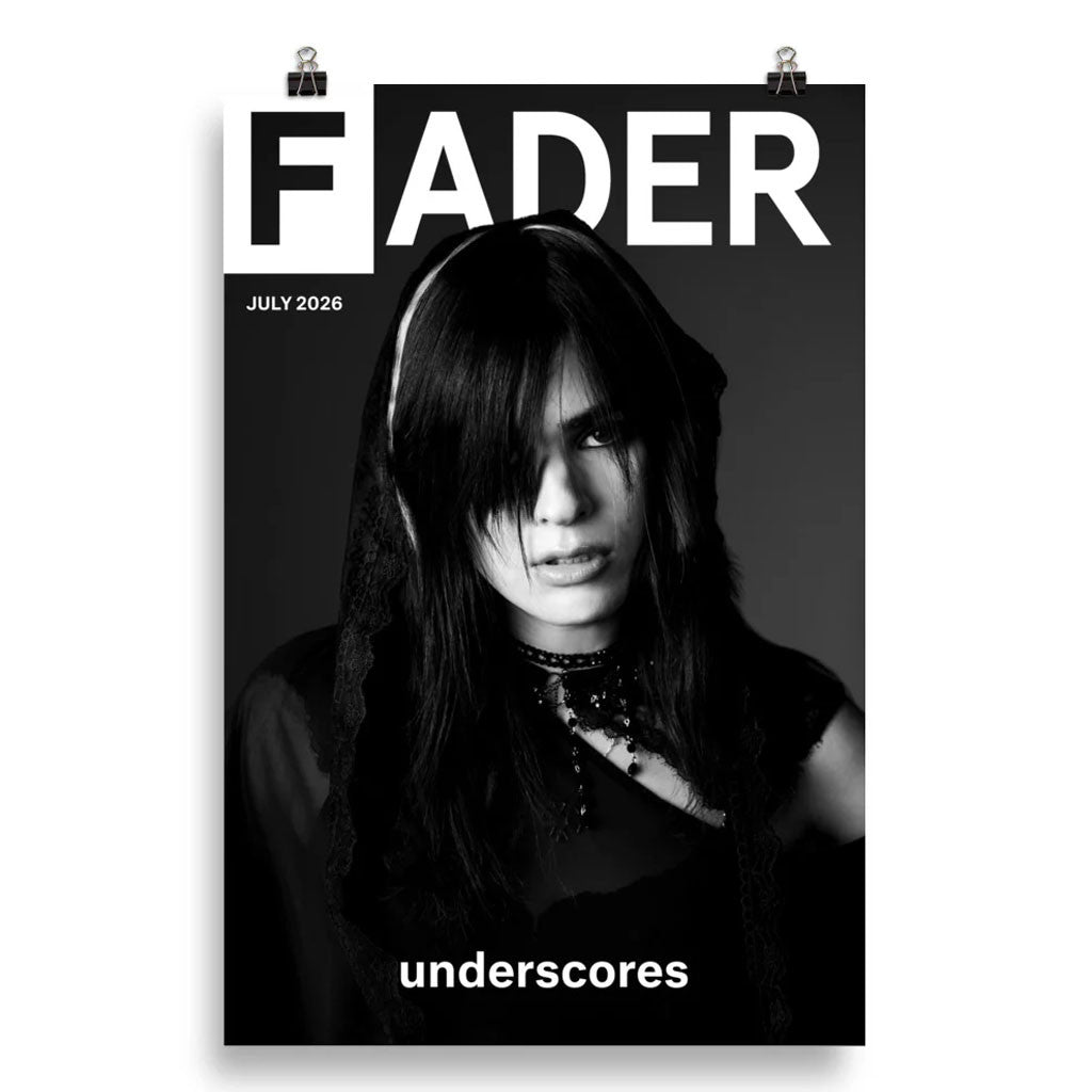 Underscores Merch 2026 The Fader Cover Poster Wall Art Decor Present For Music Lovers - Merchluma