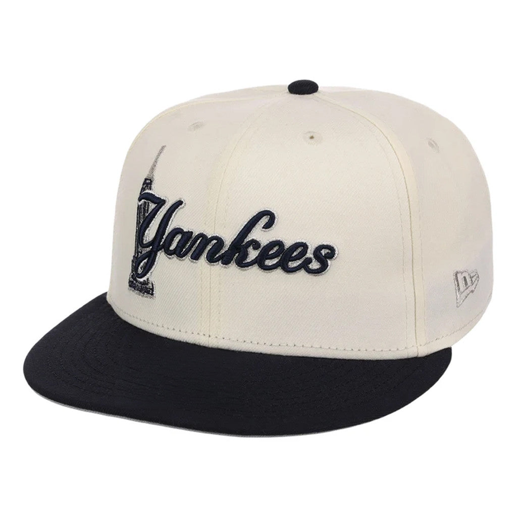 Lids Hat Drop Fanatics Fest Merch New York Yankees Empire Script Snapback Hat Embroidered - Merchluma