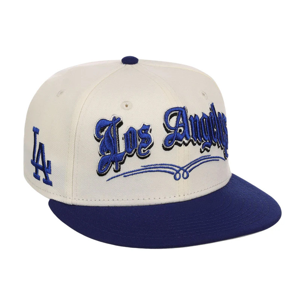 Lids Hat Drop Fanatics Fest Merch Los Angeles Dodgers Gothic Snapback Hat Baseball Fan Gear - Merchluma