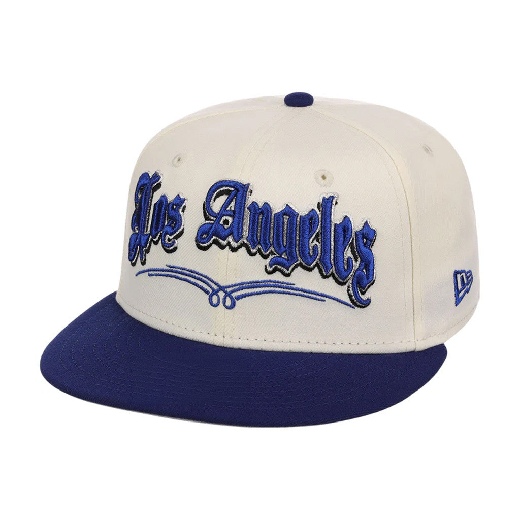 Lids Hat Drop Fanatics Fest Merch Los Angeles Dodgers Gothic Snapback Hat Baseball Fan Gear - Merchluma