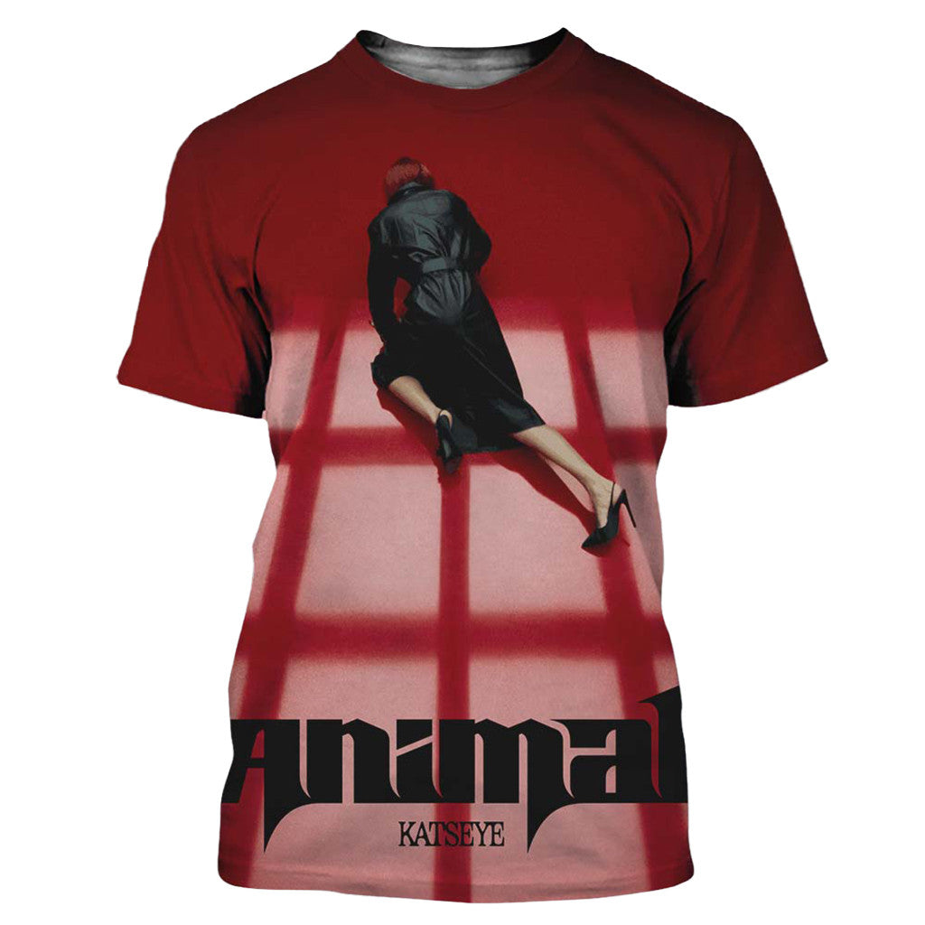 Katseye Merch 2026 Animal T-Shirt Katseye New Album Shirt Gift For Music Lovers - Merchluma