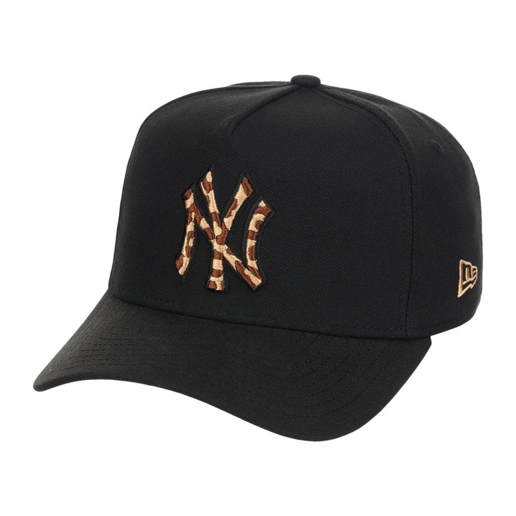 Lids Hat Drop Fanatics Fest Merch New York Yankees Cheetah Embroidered Hat Black Gift For Fans - Merchluma