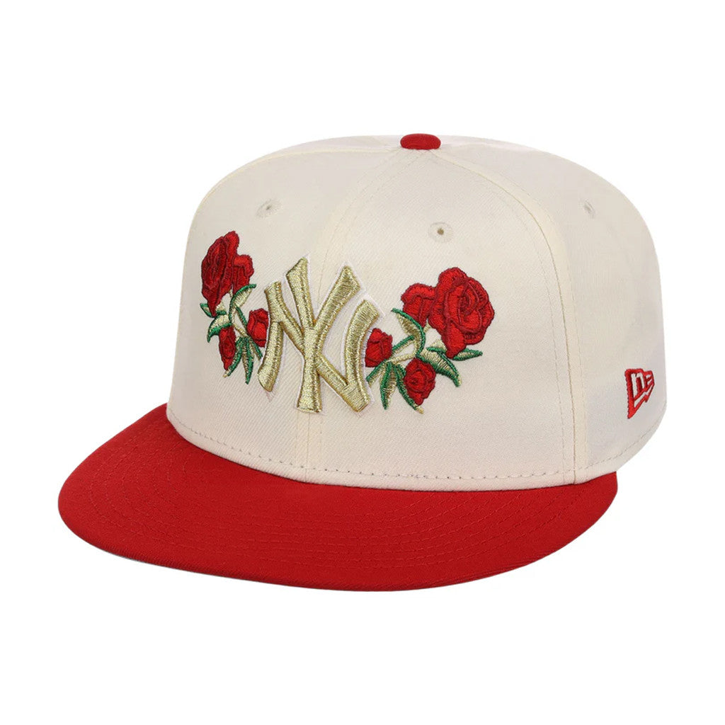 Lids Hat Drop Fanatics Fest Merch New York Yankees Roses Embroidered Hat Yankees Merch Gifts - Merchluma