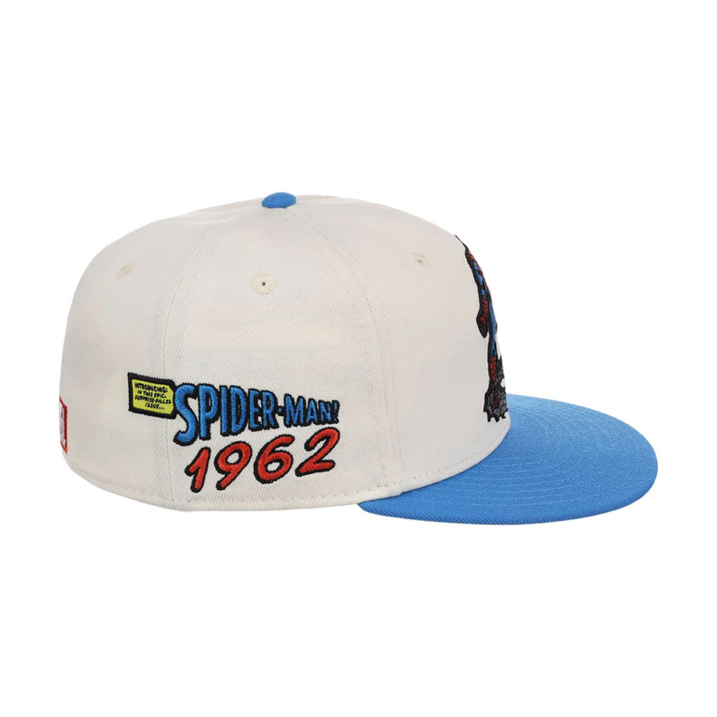 Lids Hat Drop The Spider-Man Evolution Collection Merch 1962 In This Issue Snapback Hat Gifts - Merchluma