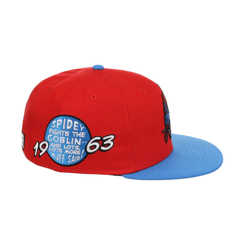 Lids Hat Drop The Spider-Man Evolution Collection Merch 1963 Nuff Said Embroidered Hat Best Gifts - Merchluma