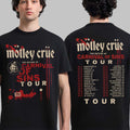 Motley Crue The Return Of Carnival Of Sins Tour 2026 Merch Bloody Dates Back T-Shirt Fan Gifts - Merchluma