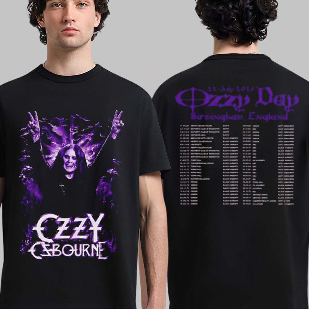 Ozzy Osbourne Merch Ozzy Day 2026 Birmingham England 22 July 2026 Celebrates T-Shirt Fan Gifts - Merchluma