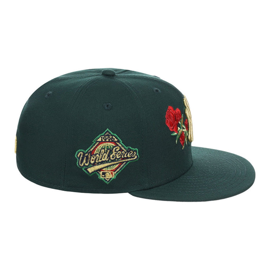 Lids Hat Drop Fanatics Fest Merch New York Yankees Roses Embroidered Hat Gift For Baseball Fans - Merchluma
