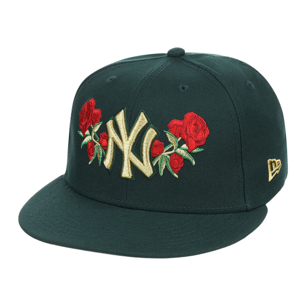 Lids Hat Drop Fanatics Fest Merch New York Yankees Roses Embroidered Hat Gift For Baseball Fans - Merchluma