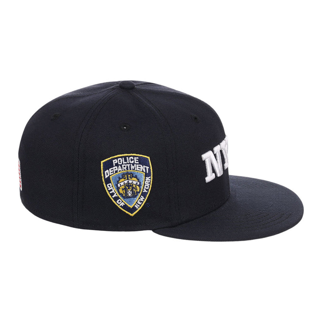 Lids Hat Drop Fanatics Fest Merch NYPD Snapback Hat Embroidered Police Department Hat Dad Gifts - Merchluma