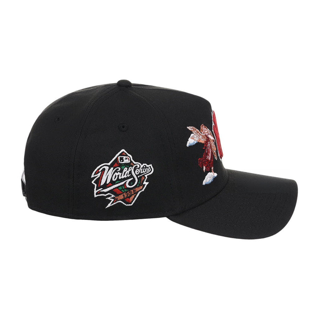 Lids Hat Drop Fanatics Fest Merch New York Yankees Angel Embroidered Hat NY Yankees Merch Black - Merchluma