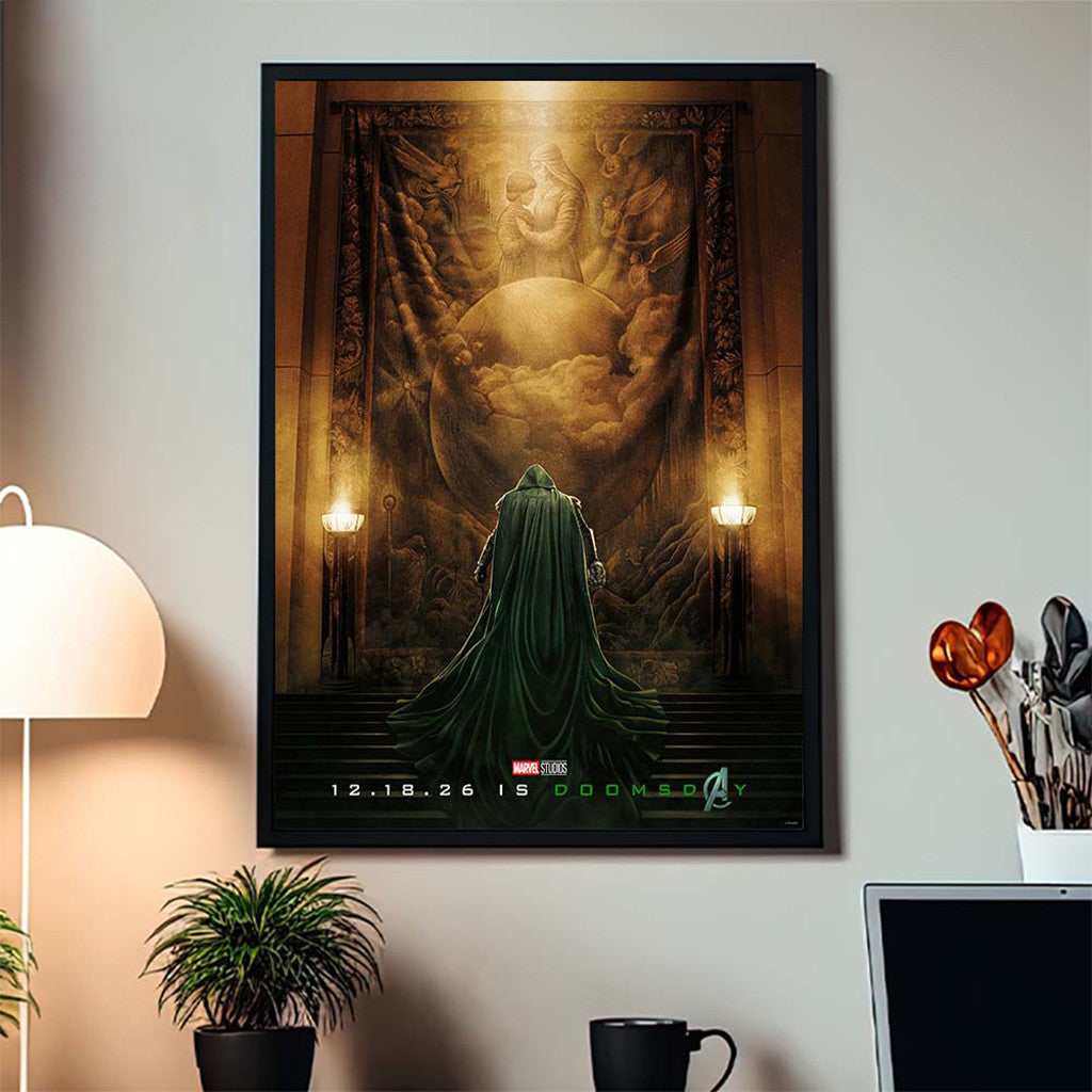 Marvel Avengers Doomsday 2026 Poster The Vengeance Begins Poster Avengers Doomsday Merch Decor - Merchluma