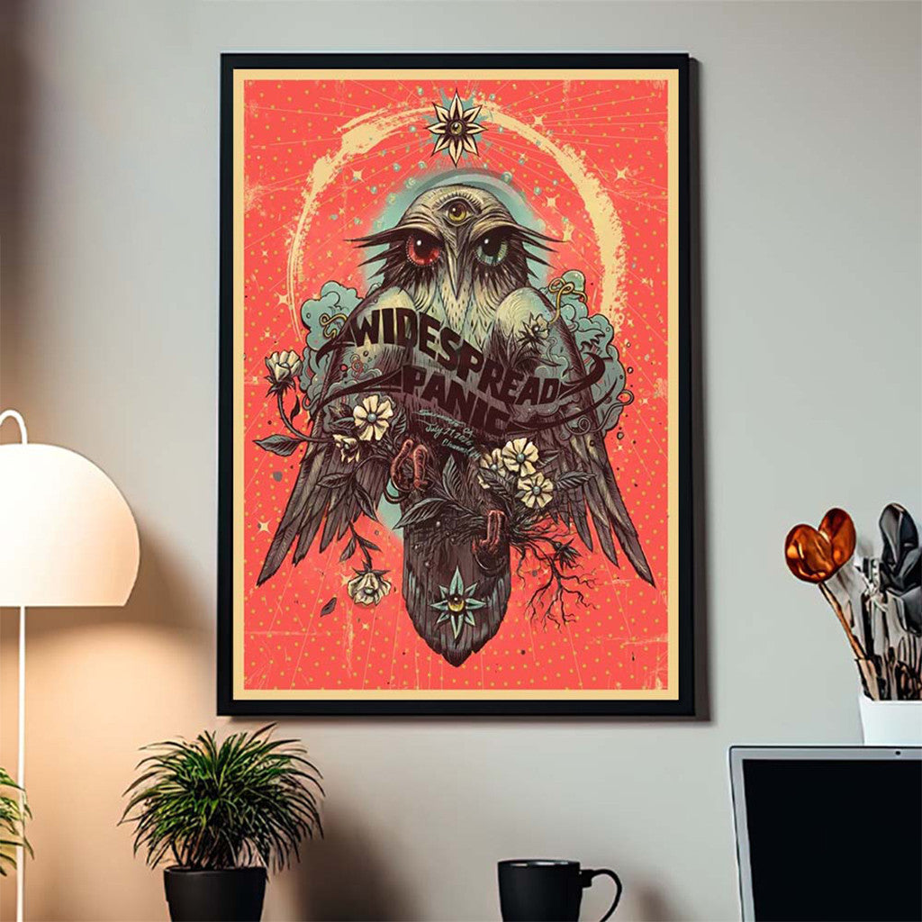 Widespread Panic Sacramento California 2026 Event Poster Widespread Panic Merch Home Decor - Merchluma