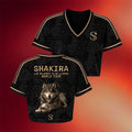 Shakira Merch 2026 LMYNL World Tour Wolf Cropped Jersey Shakira Tour Merch Gifts For Sisters - Merchluma