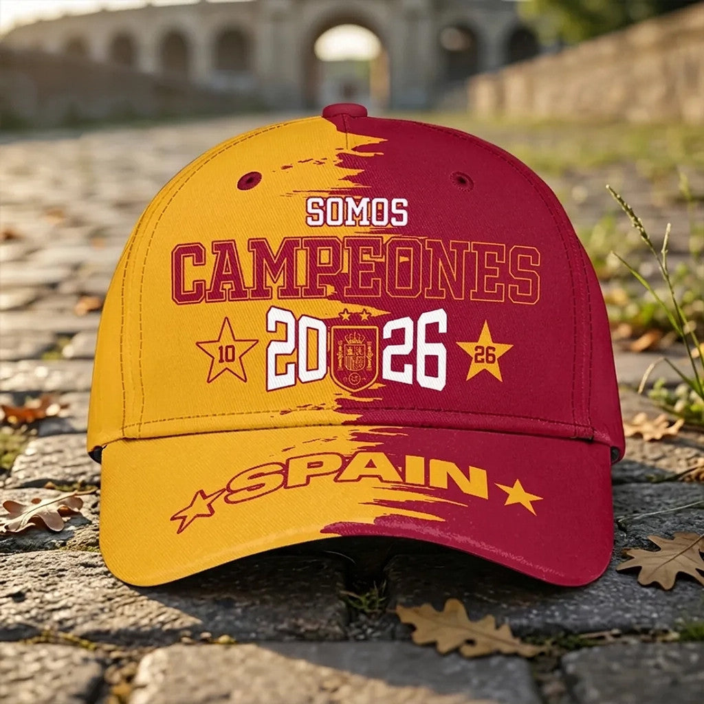 Spain National Team Merch Spain 2026 World Cup Champions Hat Birthday Gift - Merchluma