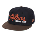 Lids Hat Drop Houston Heritage And Heat Merch Houston Astros Heritage And Heat Lasso Snapback Hat - Merchluma