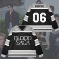 Blood Saga Enhypen World Tour Jersey Engene 06 Enhypen Merch Gift Ideas For Music Lovers - Merchluma