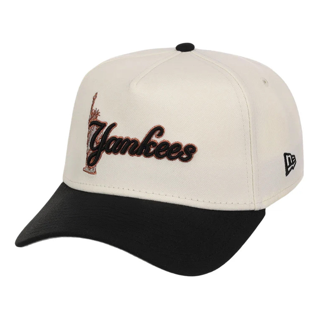 Lids Hat Drop Fanatics Fest Merch New York Yankees Liberty Script Hat Embroidered Gift For Fans - Merchluma