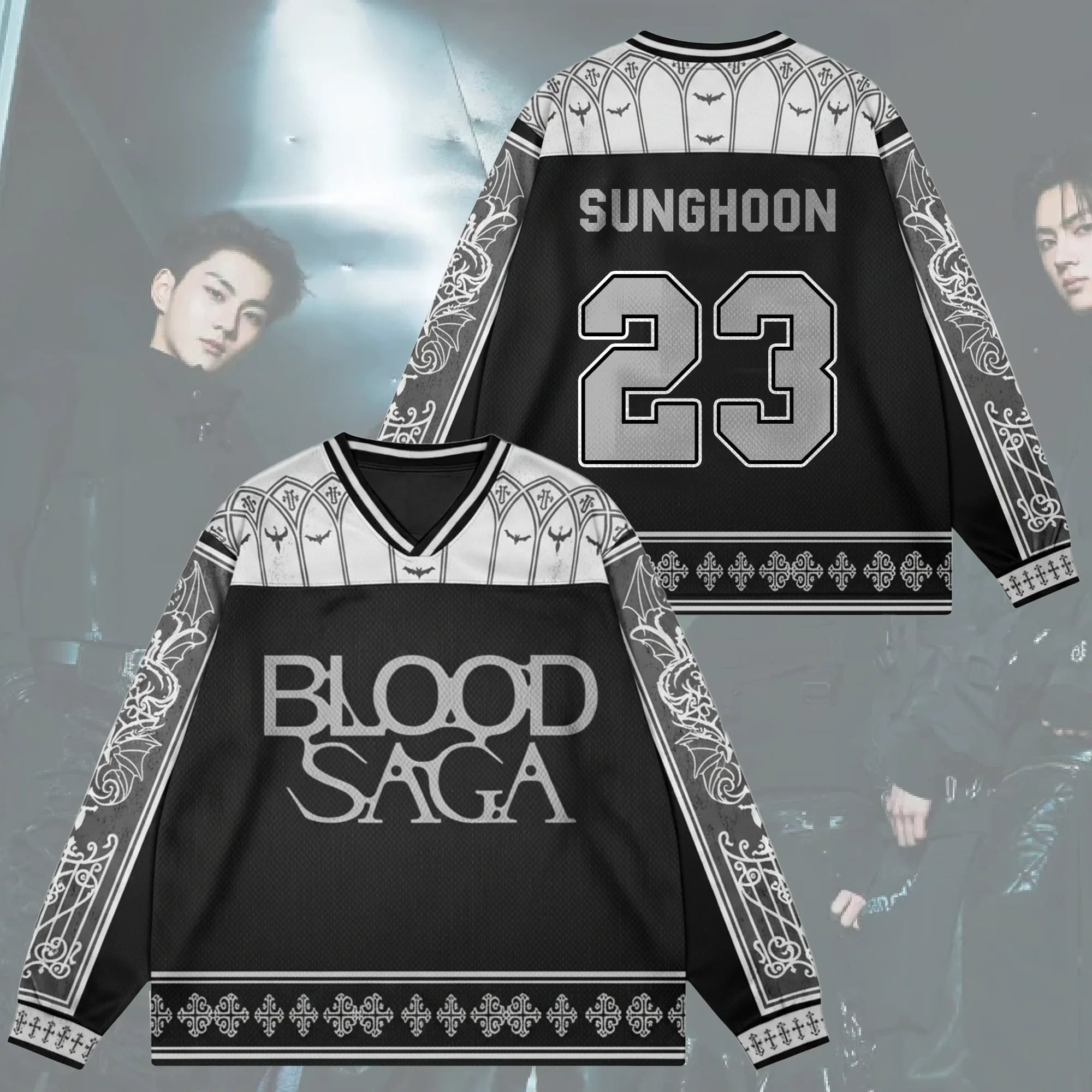 The Vanishing Sin Blood Saga Enhypen World Tour Jersey 23 Sunghoon Enhypen Merch Friends Gifts - Merchluma