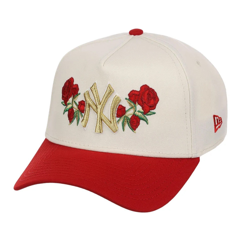 Lids Hat Drop Fanatics Fest Merch New York Yankees Rose Hat Embroidered Yankees Cap Fan Gifts - Merchluma