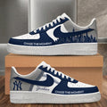 New York Yankees Navy Blue City Skyline Sneakers Chase The Moment Shoes NY Yankees Merch 2026 - Merchluma