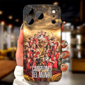 Spain World Cup 2026 Merch Champions Campeones Del Mundo Phone Case Meaningful Gifts - Merchluma