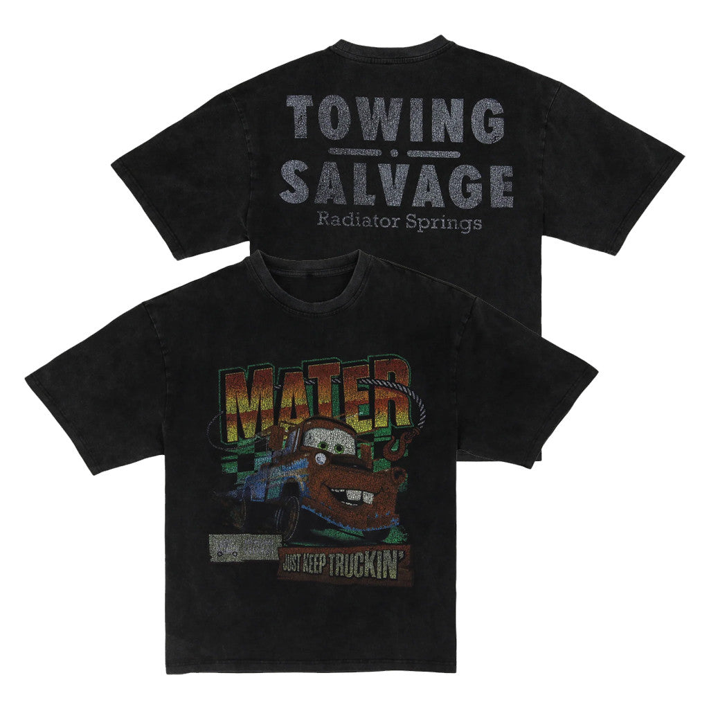 Lids Hat Drop The Cars 20th Anniversary Collection Merch Mater Just Keep Truckin Wash T-Shirt - Merchluma
