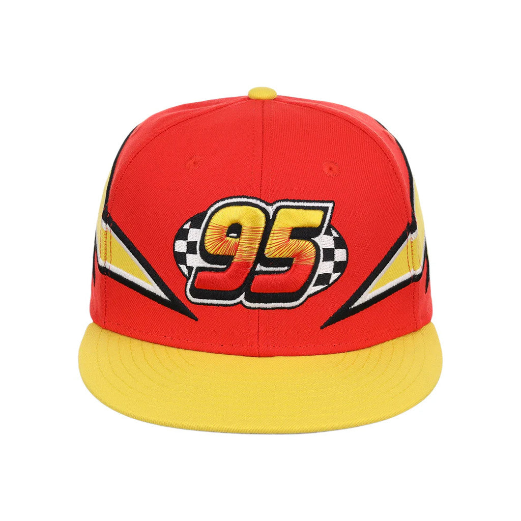 Lids Hat Drop The Cars 20th Anniversary Collection Merch 95 Lightning Snapback Hat Embroidered - Merchluma