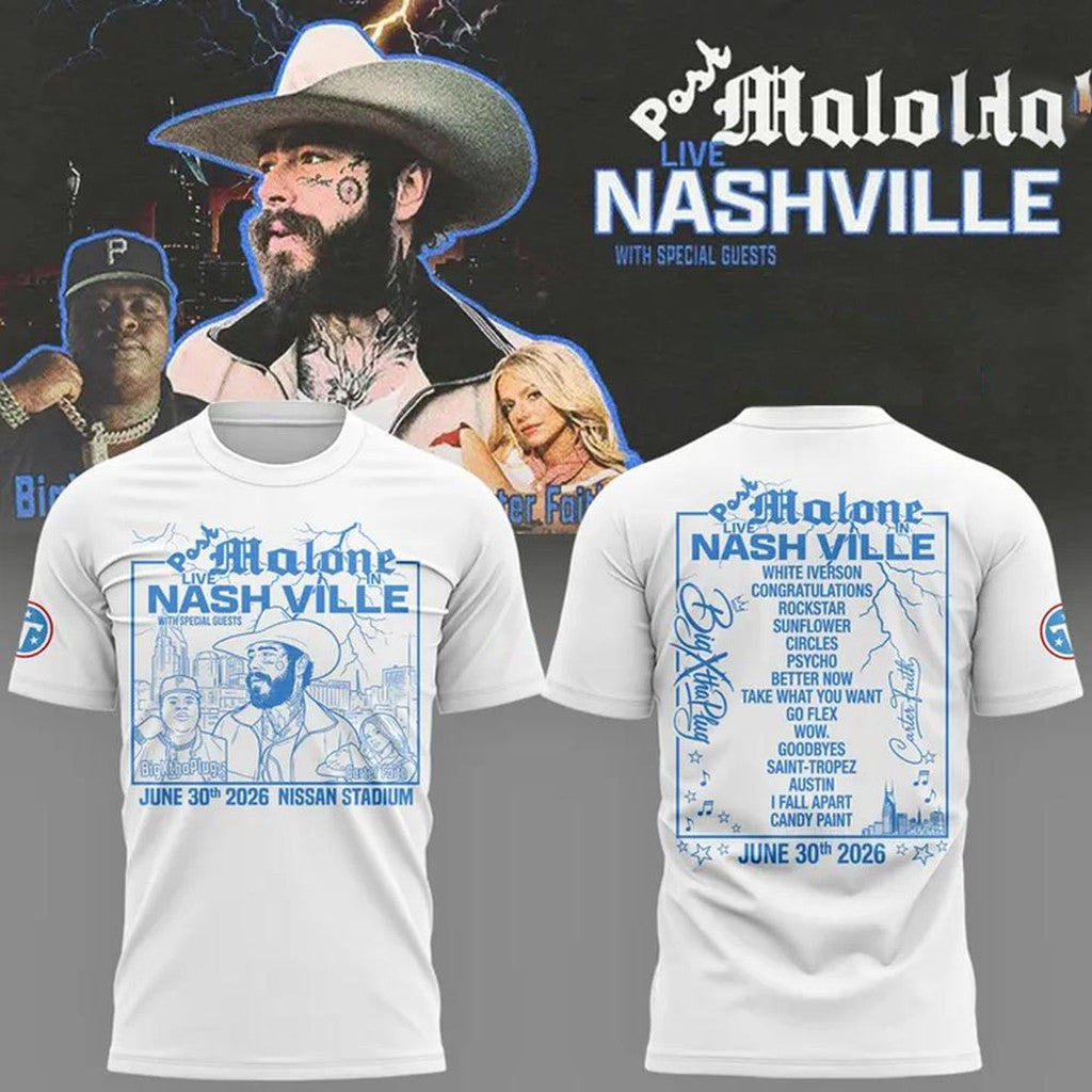 Post Malone Salute 250 Columbus Ohio Concert 2026 T-Shirt Post Malone Merch Gifts For Fan - Merchluma