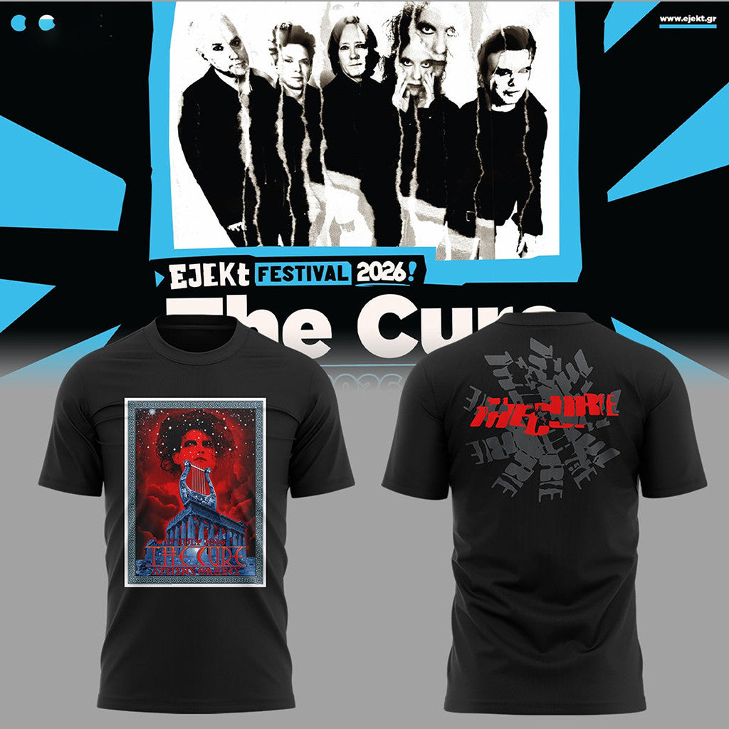 EJEKT Festival 2026 In Athens T-Shirt The Cure Merch Best Gift For Music Lovers - Merchluma
