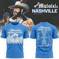 Post Malone Salute 250 Columbus Ohio Concert 2026 T-Shirt Blue Post Malone Merch Gifts For Him - Merchluma