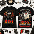 Kiss Band Rock And Roll All Nite Graphic Shirt 2026 KISS Merch Gift For Music Lovers - Merchluma