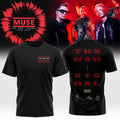 Muse The Wow Signal Tour 2026 T-Shirt Muse Merch Black Music Lover Gifts For Him - Merchluma
