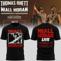 Niall Horan X Thomas Rhett Live Concert 2026 Tour T-Shirt Niall Horan X Thomas Rhett Merch - Merchluma