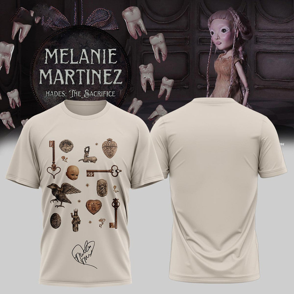 Melanie Martinez Tour Merch Hades The Sacrifice Tour 2026 Signature T-Shirt Gift For Music Fans - Merchluma