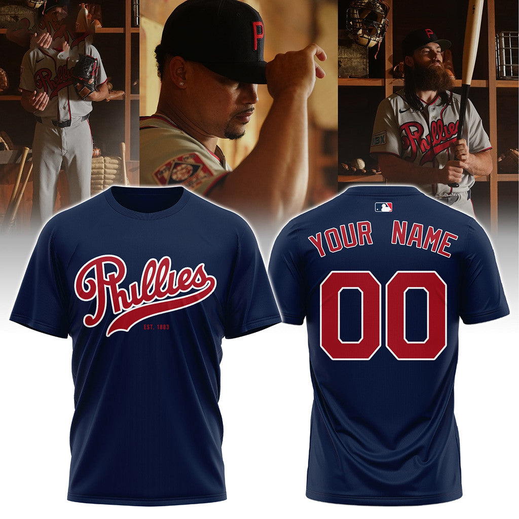 Customized Philadelphia Phillies 2026 Field Of Dreams Stadium Shirt Phillies Merch Fan Gear - Merchluma