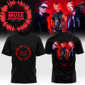 Muse The Wow Signal Tour 2026 T-Shirt Muse Merch Black Gifts For Music Fans - Merchluma