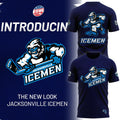 Jacksonville Icemen 10Th Anniversary Logo Shirt Jacksonville Icemen Merch Gifts For Hockey Fan - Merchluma