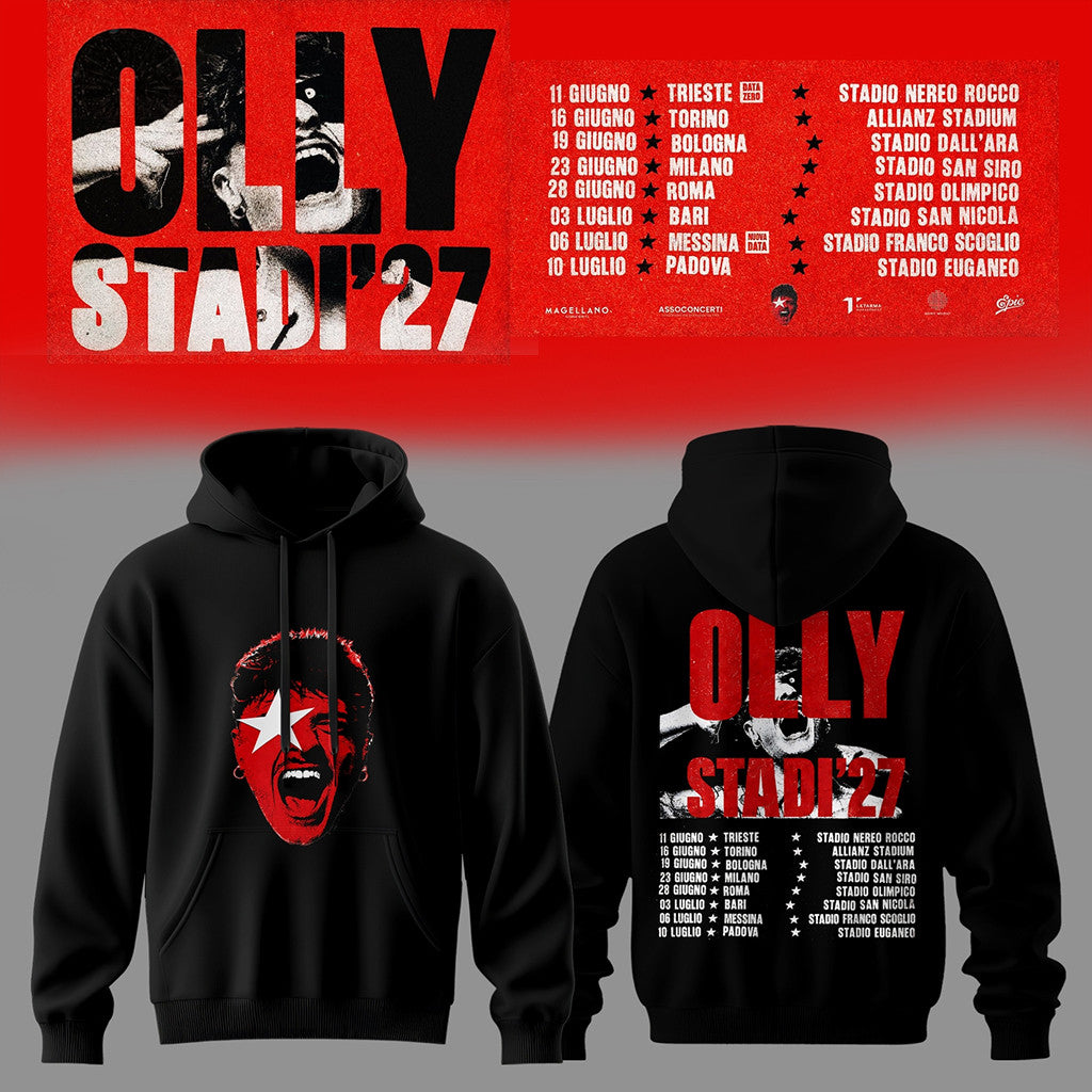 The Olly Stadi 27 Tour Hoodie Olly Merch Birthday Gift Ideas For Son - Merchluma