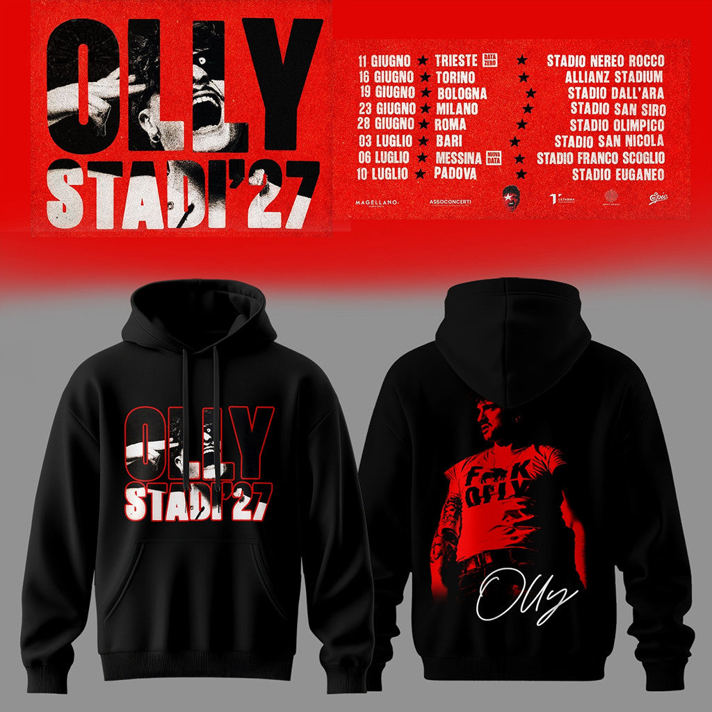 The Olly Stadi 27 Tour Hoodie Olly Merch Birthday Gifts For Besties - Merchluma