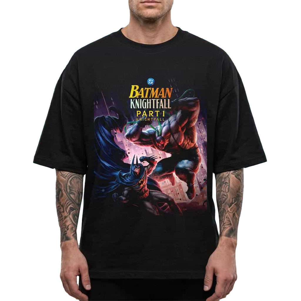 Batman Knightfall Part 1 Knightfall 2026 Poster DC Animated T-Shirt Batman Merch Son Gifts - Merchluma