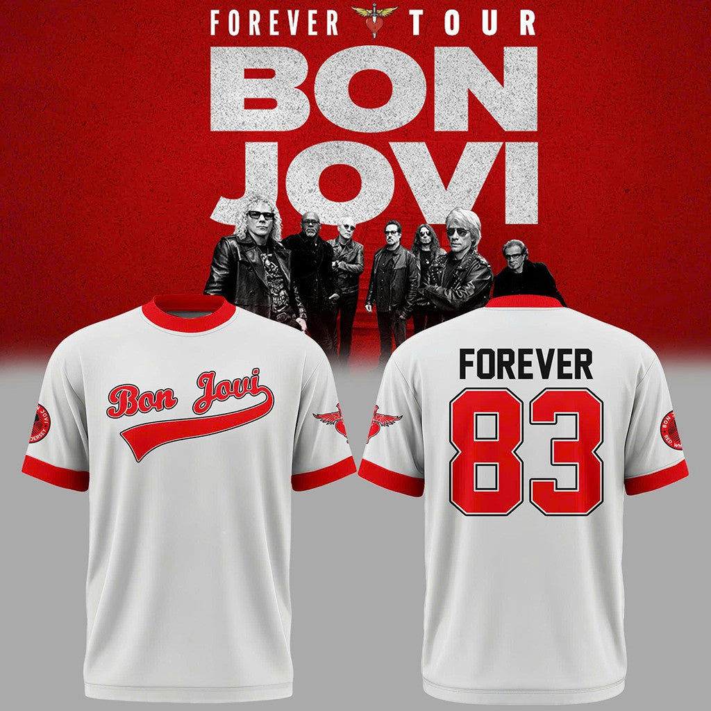 Bon Jovi Madison Square Garden Event 2026 T-Shirt Bon Jovi Forever Tour Merch Gift For Fans - Merchluma