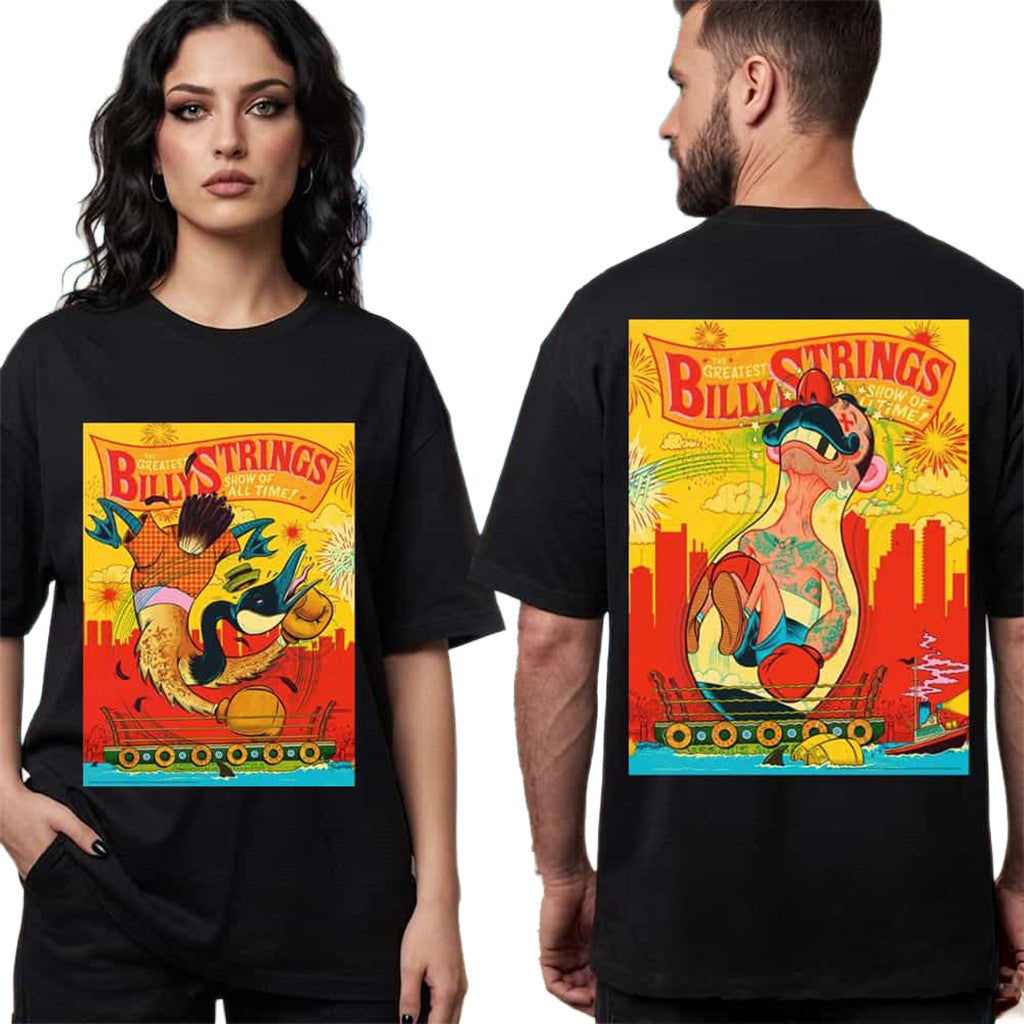 Billy Strings Boston The Greatest Show Of All Time Event Shirt Billy Strings Merch Fans Gifts - Merchluma