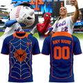 Custom New York Mets X Spiderman 2026 Special Shirt NY Mets Merch Best Gifts For Baseball Fans - Merchluma