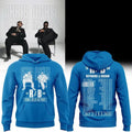 The R&B Tour X Detroit Lions Usher Raymond And Chris Brown Hoodie Blue Lions Merch Him Gifts - Merchluma