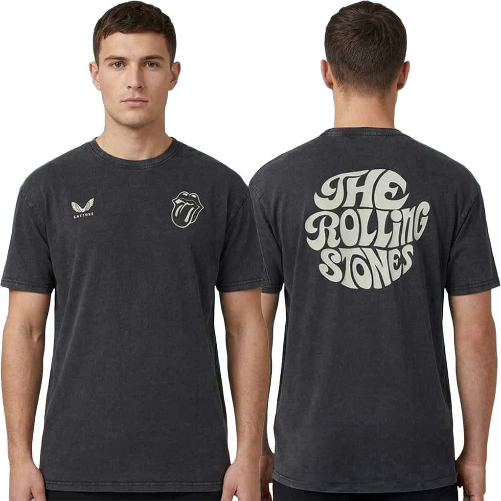 The Rolling Stones x England Cricket x Castore Cricket T-Shirt The Rolling Stones Merch - Merchluma