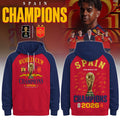 Spain Team World Cup Champions 2026 Special Hoodie Spain Football WC 26 Merchandise - Merchluma